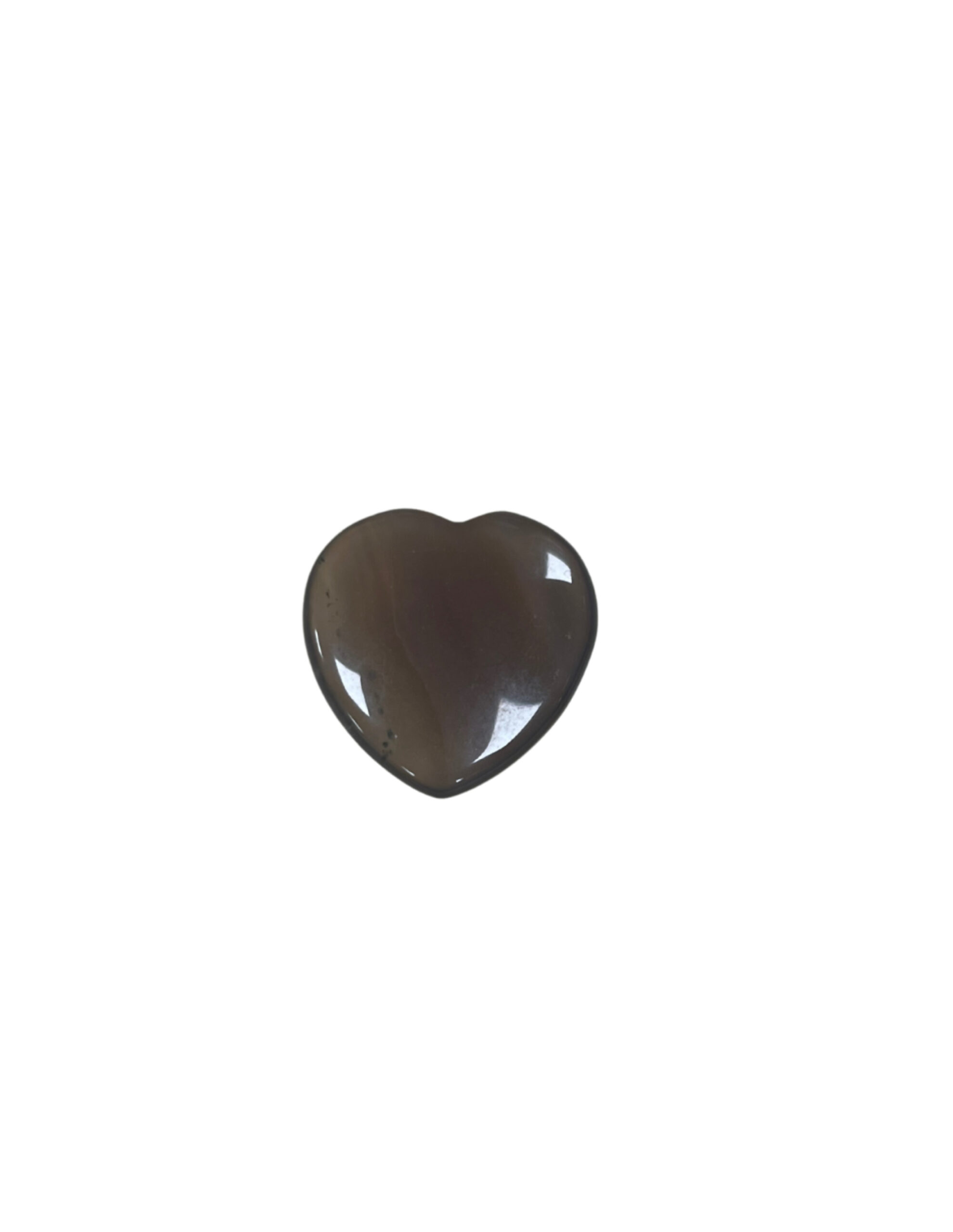 Agate gemstone heart 25 mm