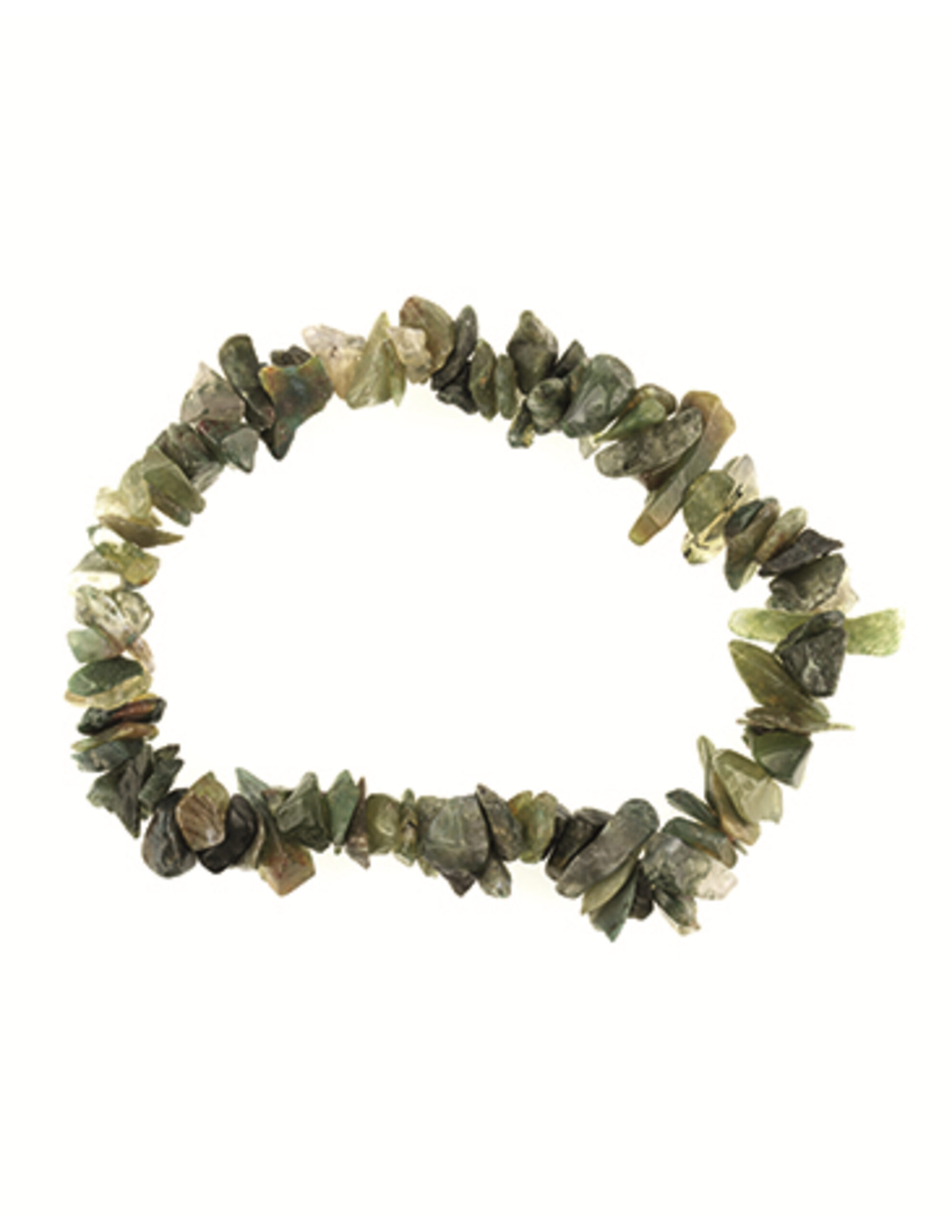Agate Moss Split Bracelet