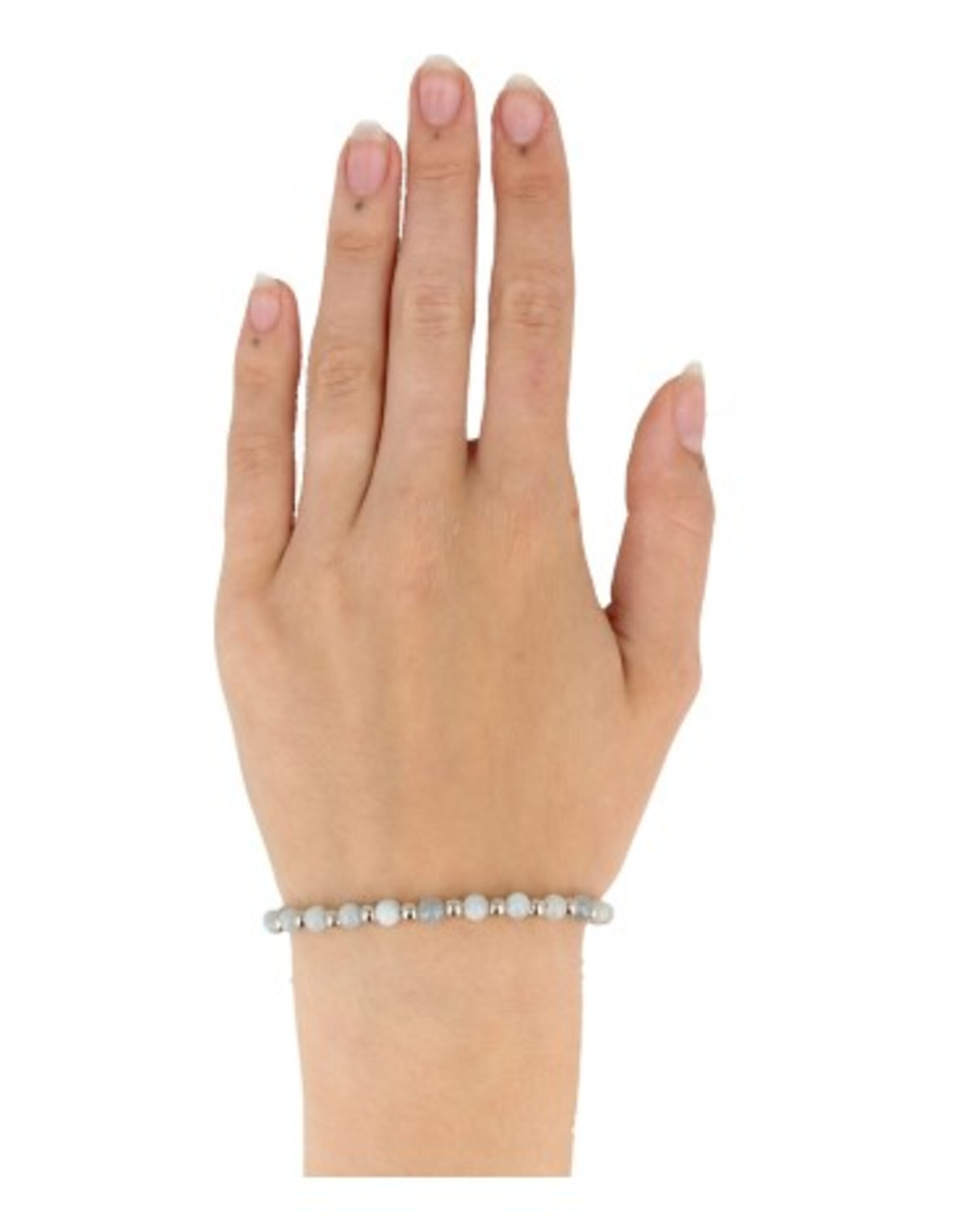 Aquamarine Ibiza love bracelet