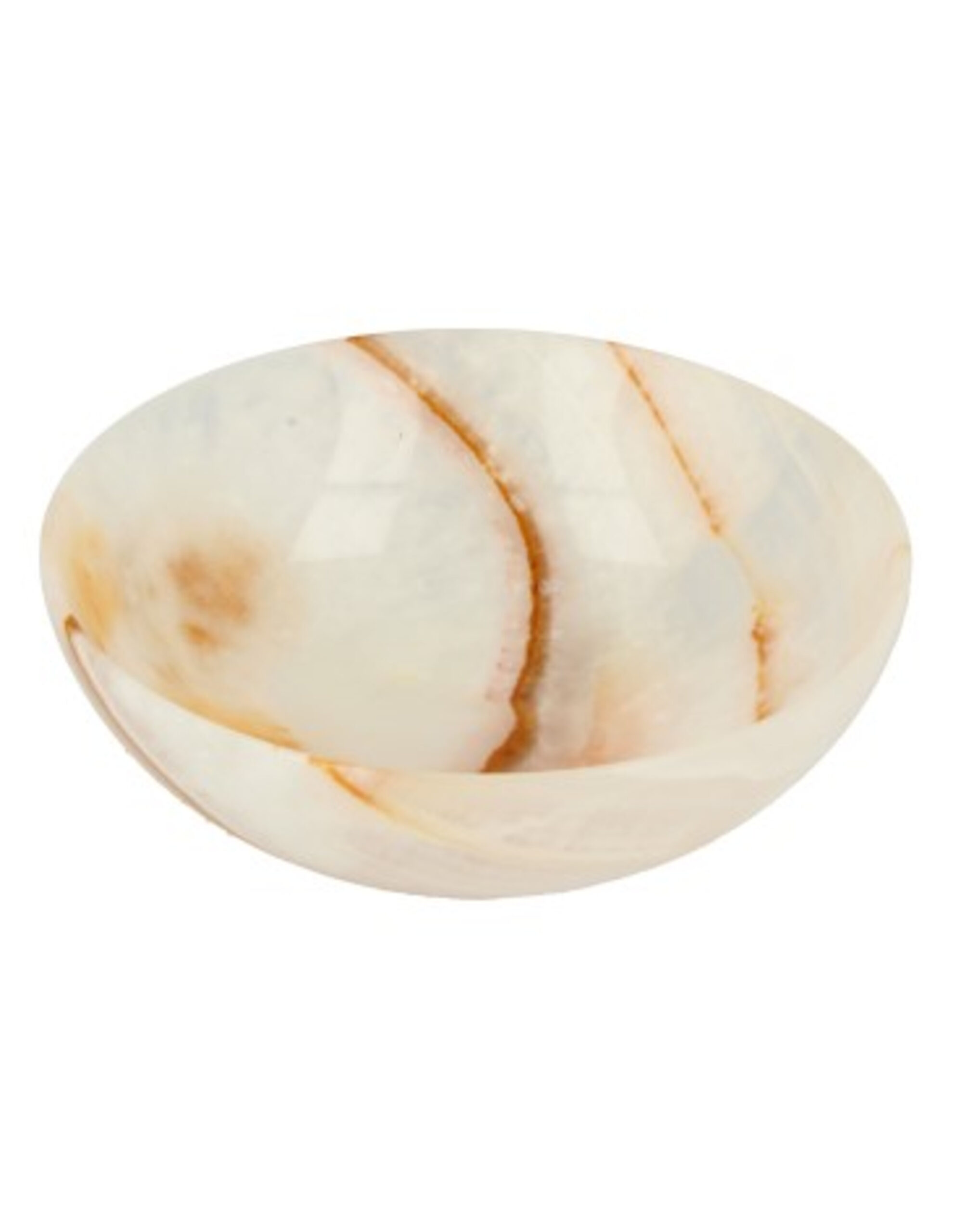 Aragoniet (Onyxmarmer) schaal 15 cm