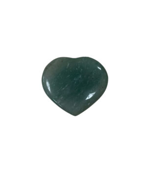 Aventurine green gemstone heart 30 mm
