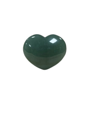 Aventurine green gemstone heart 45 mm