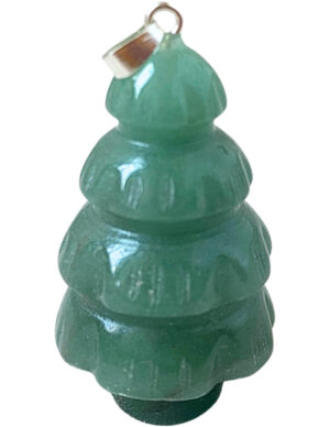 Aventurijn groen kerstboomhanger