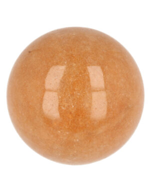 Aventurine orange gemstone sphere 40 mm