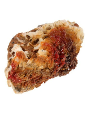 Barite / Vanadinite rough, no.4