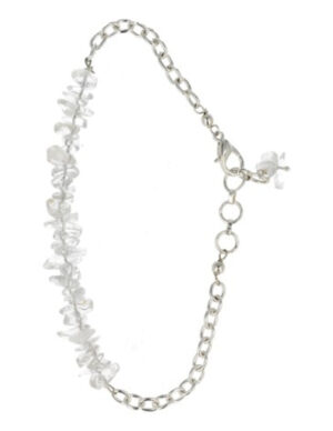 Bergkristal bar armband