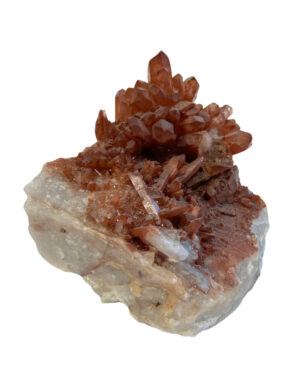 Rock crystal red rough no.24