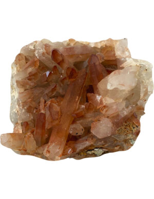 Red rock crystal rough no. 27