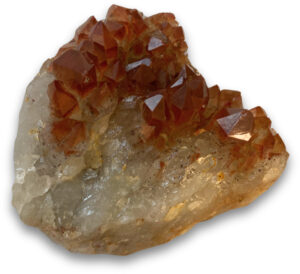 Red rock crystal rough no. 29