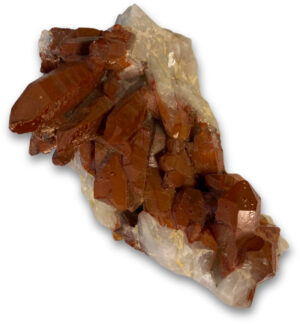 Red rock crystal rough no. 31