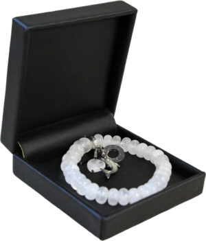 Bergkristal Ruby Mania, armband nr 1, rond
