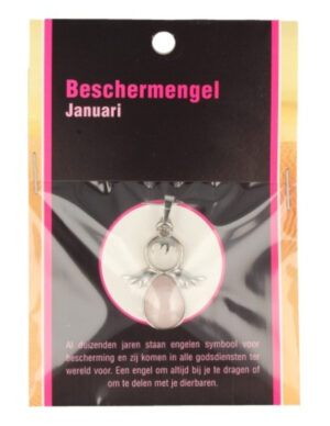 Beschermengel Januari op kaartje
