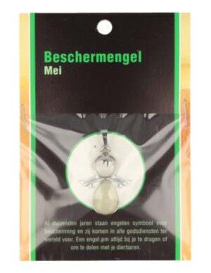 Beschermengel Mei op kaartje
