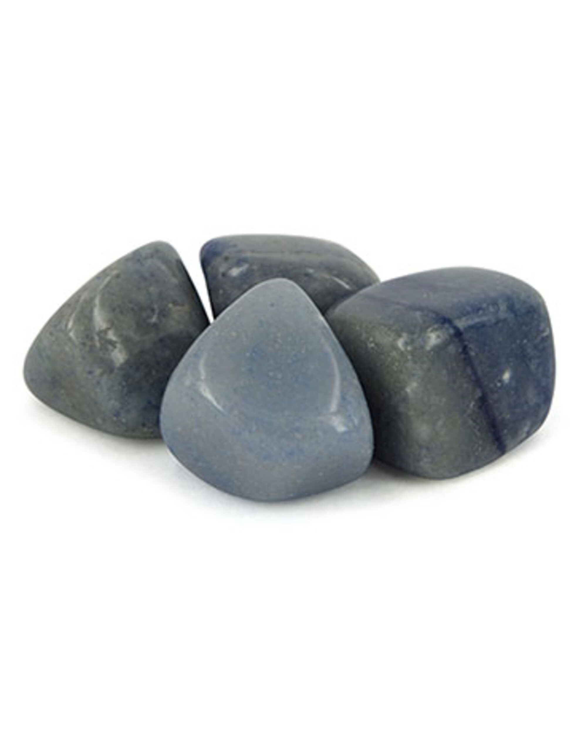 Blauwe kwarts 50 gr. trommelstenen (mt3)