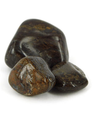 Bronziet trommelstenen 100 gr. (mt3)