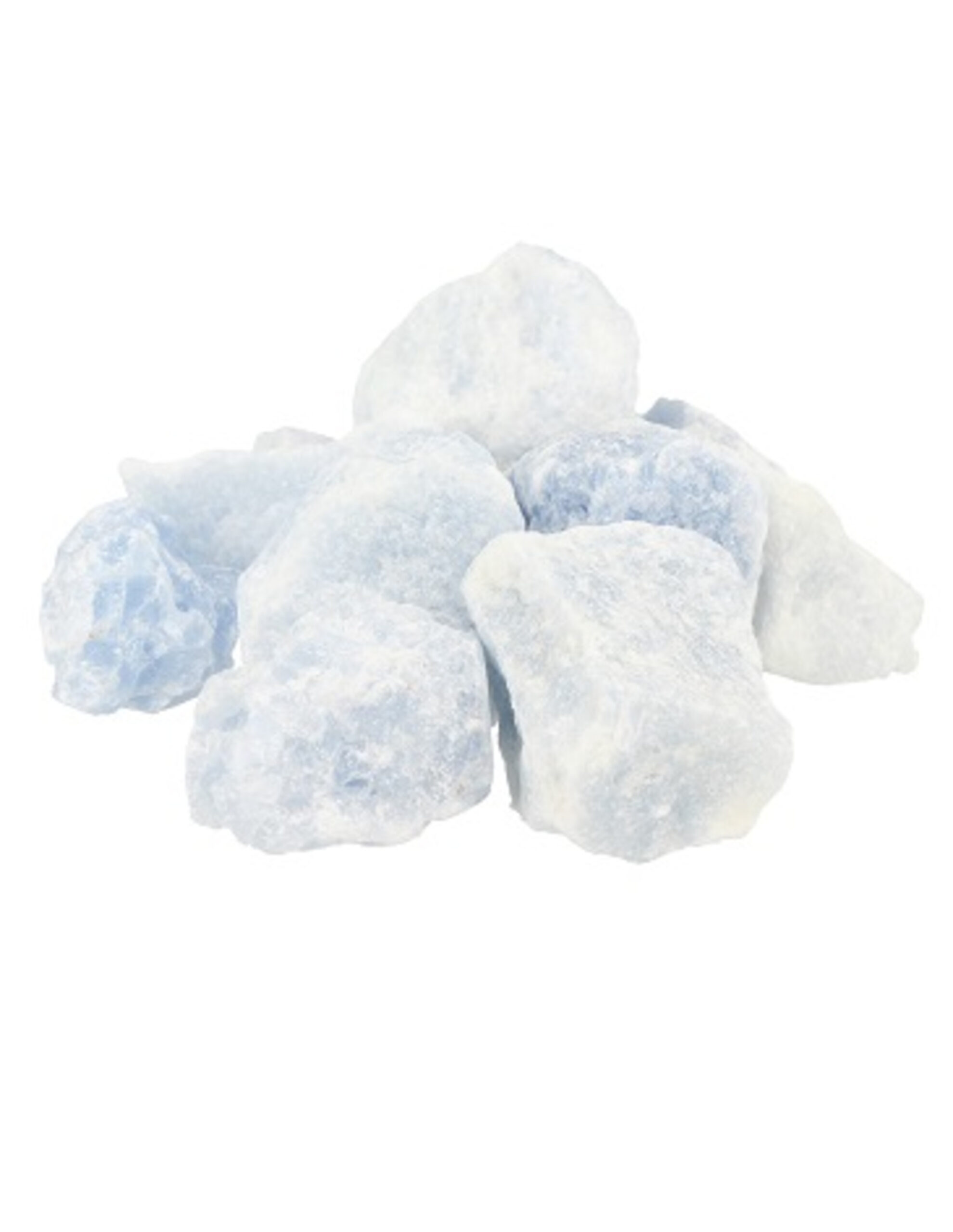 Calcite blue 250 gr. rough chunks