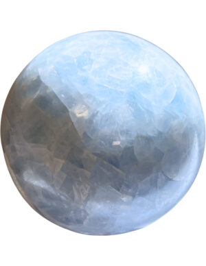 Calcite blue gemstone sphere no.03