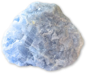Calcite blue rough #04