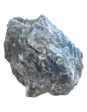 Calcite blue rough piece #02