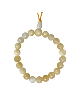 Calciet geel powerbead armband