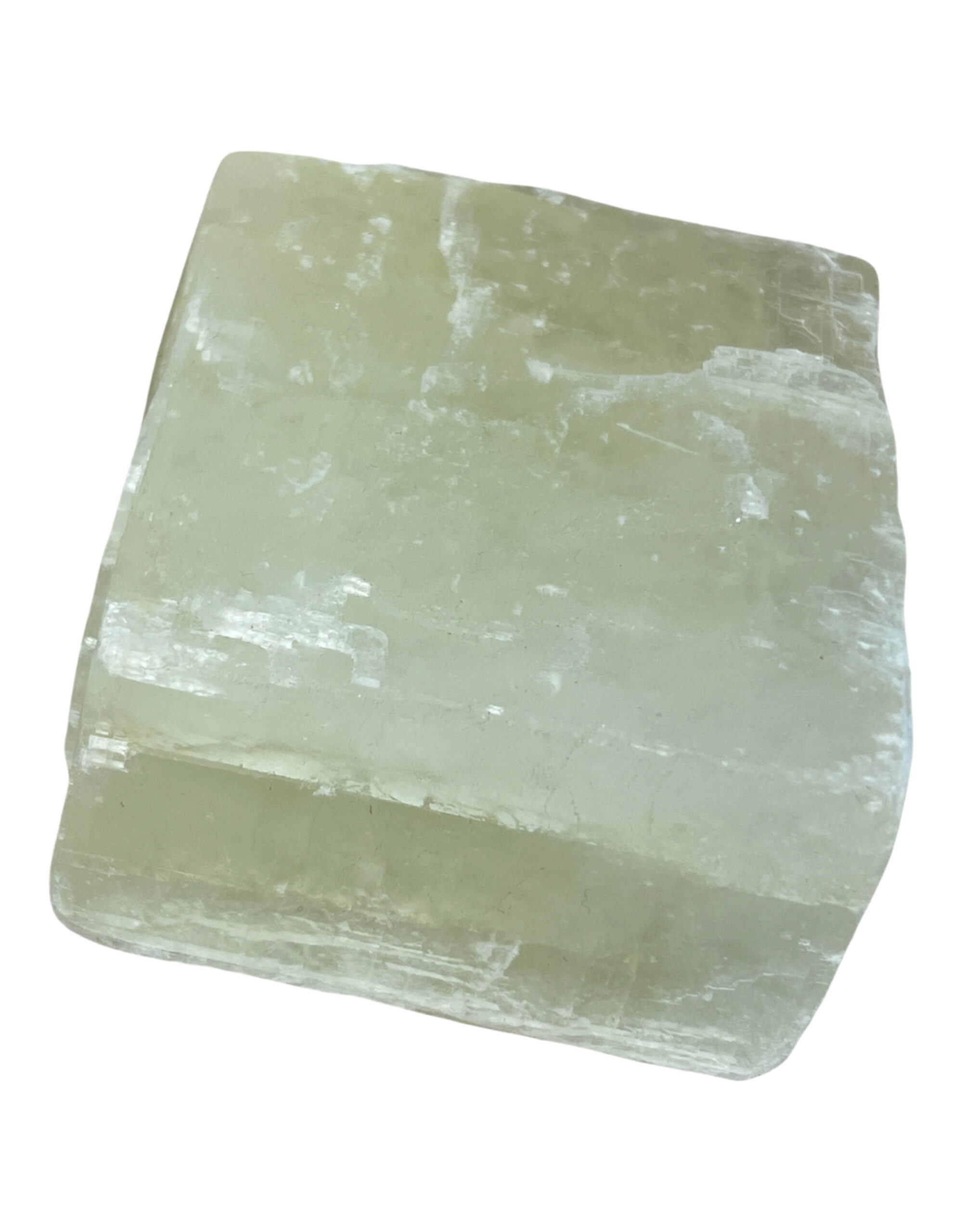 Calcite green (Iceland spar) rough no. 1234