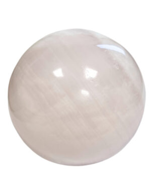 Calciet mangano edelsteen bol 8 cm