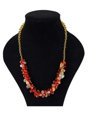 Carneool / Feng shui ketting