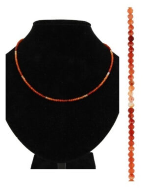 Carneool summer vibes ketting