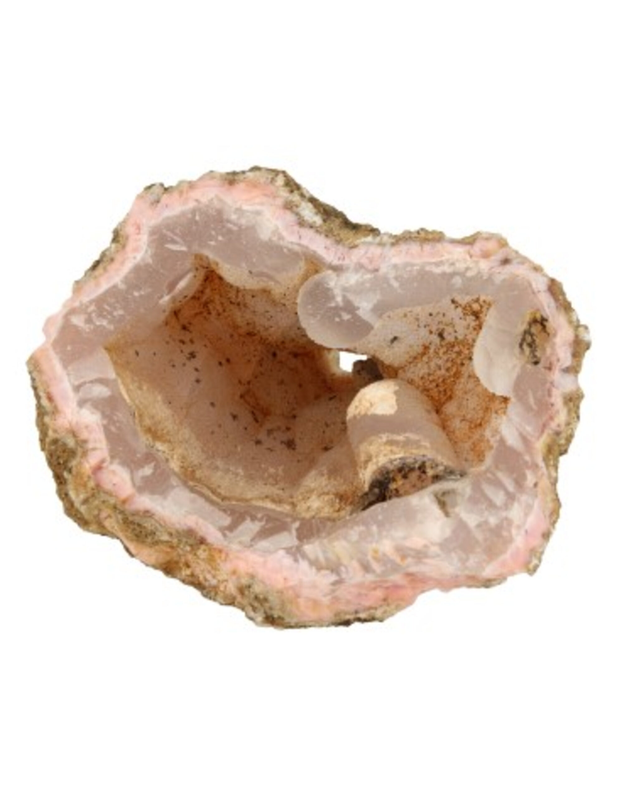 Chalcedoon roze ruw, p/kg