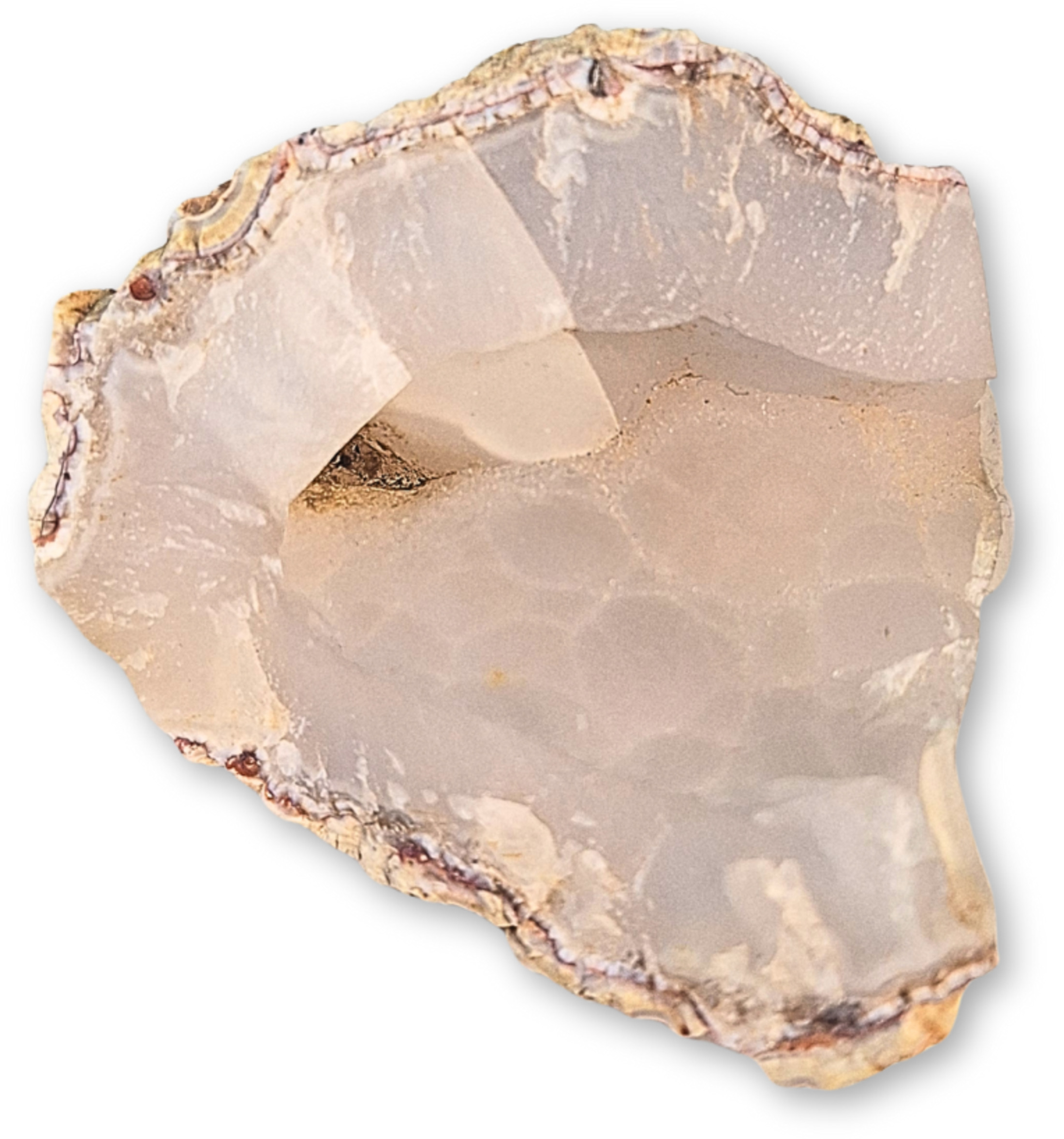 Chalcedoon roze ruw stuk nr.13