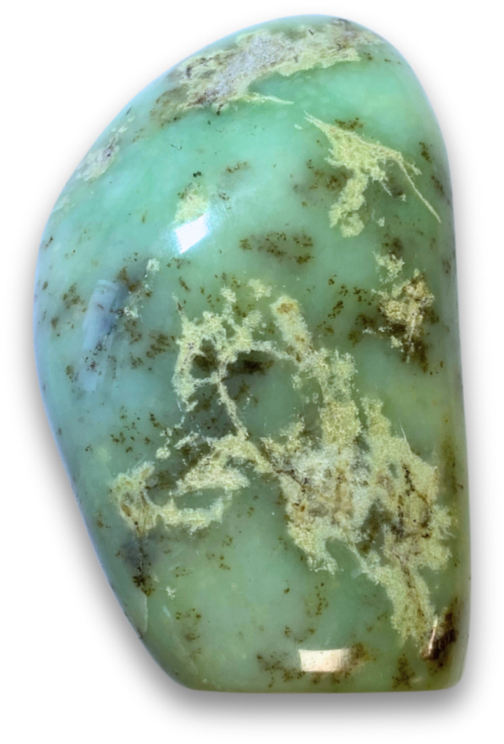 Chrysopraas sculptuur nr.21