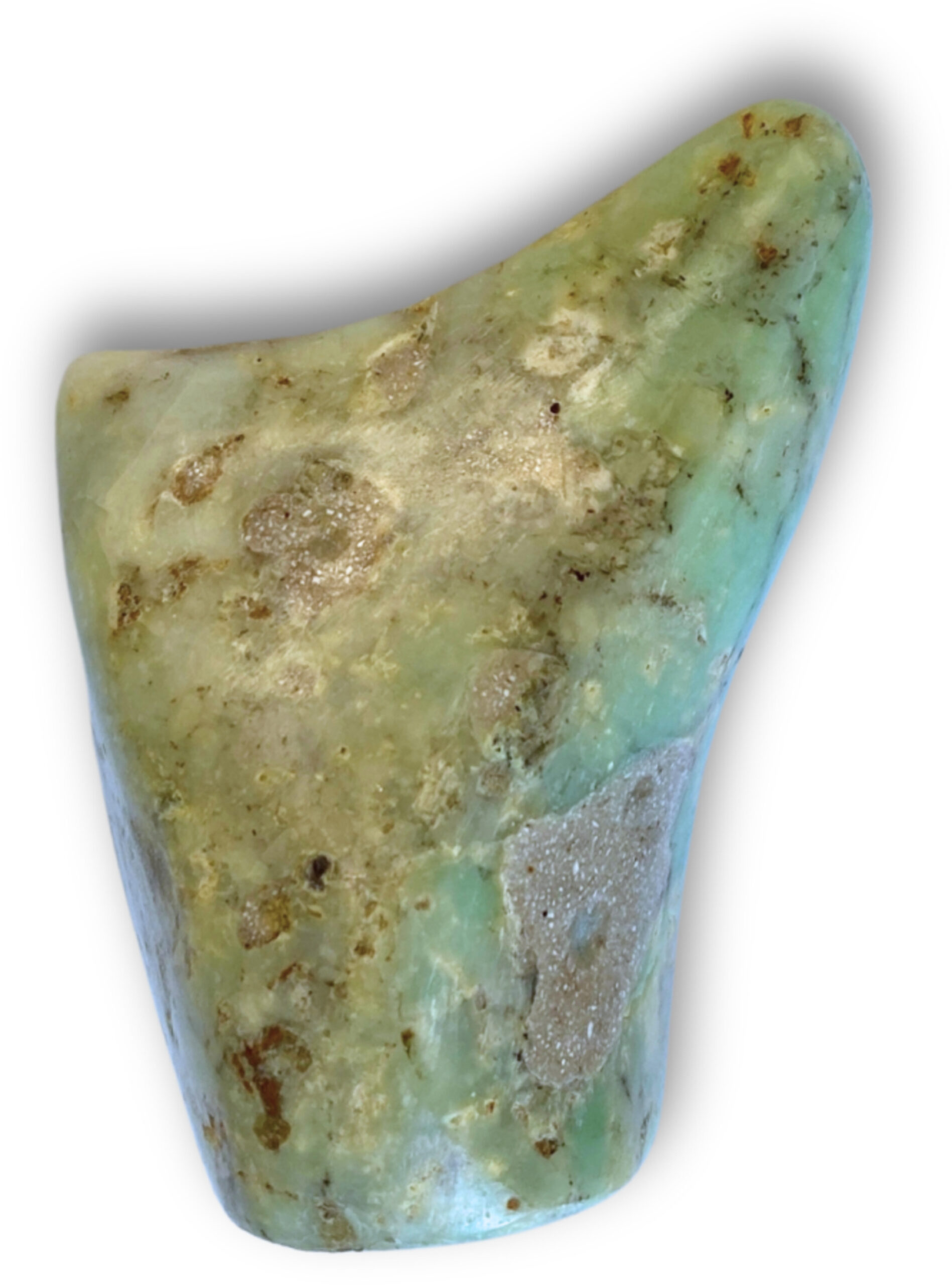 Chrysopraas sculptuur nr.27