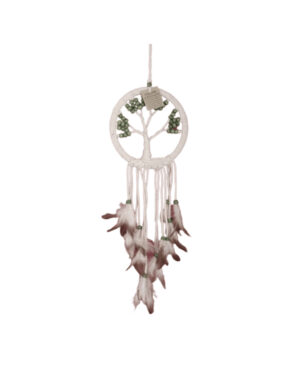 Dromenvanger Tree of life 17 cm groene kralen