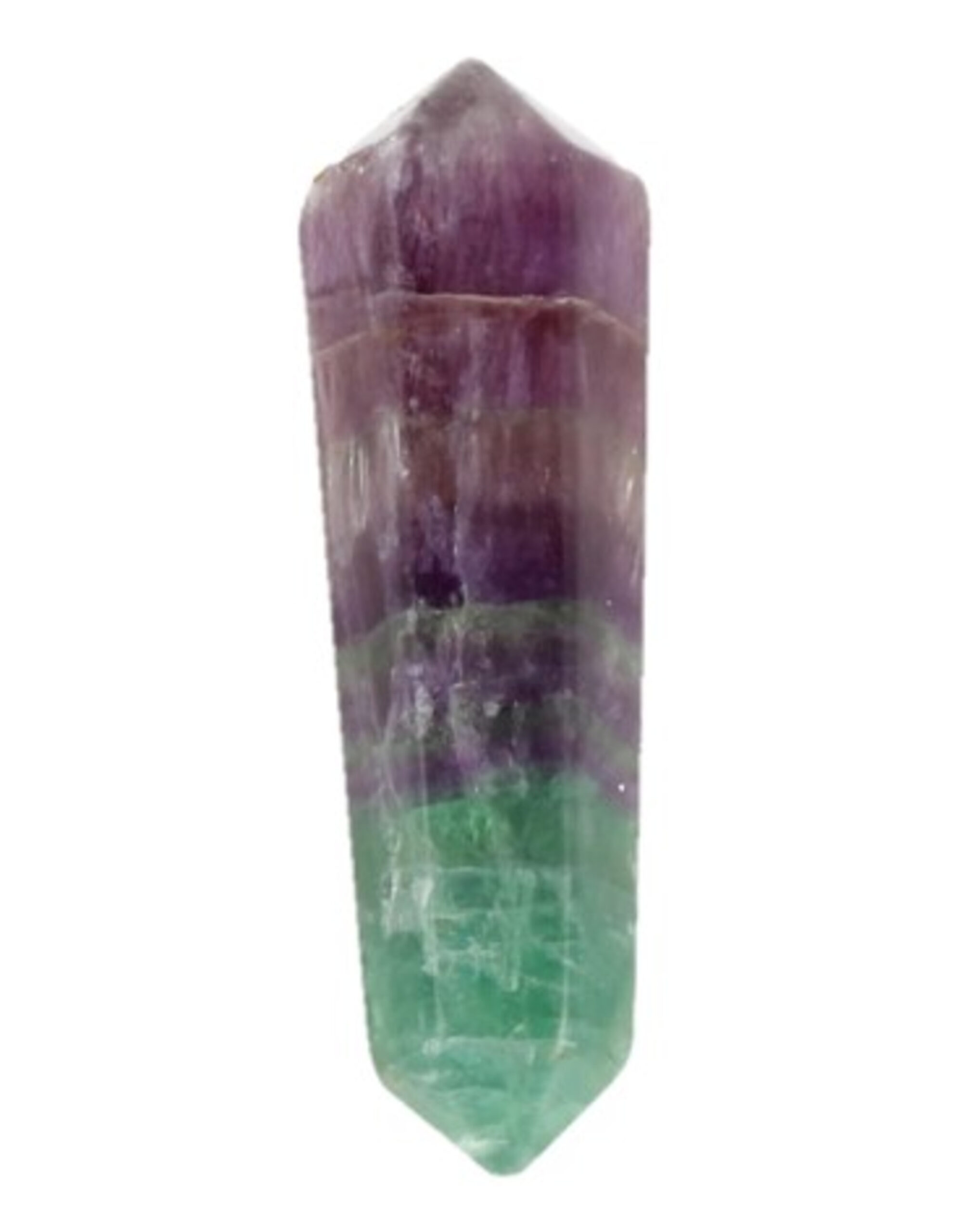 Double terminated 50 mm Fluorite