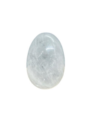 Gemstone egg 30 mm Rock crystal