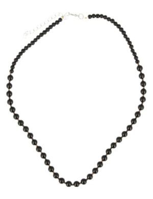 Edelsteen ketting Onyx met zwart