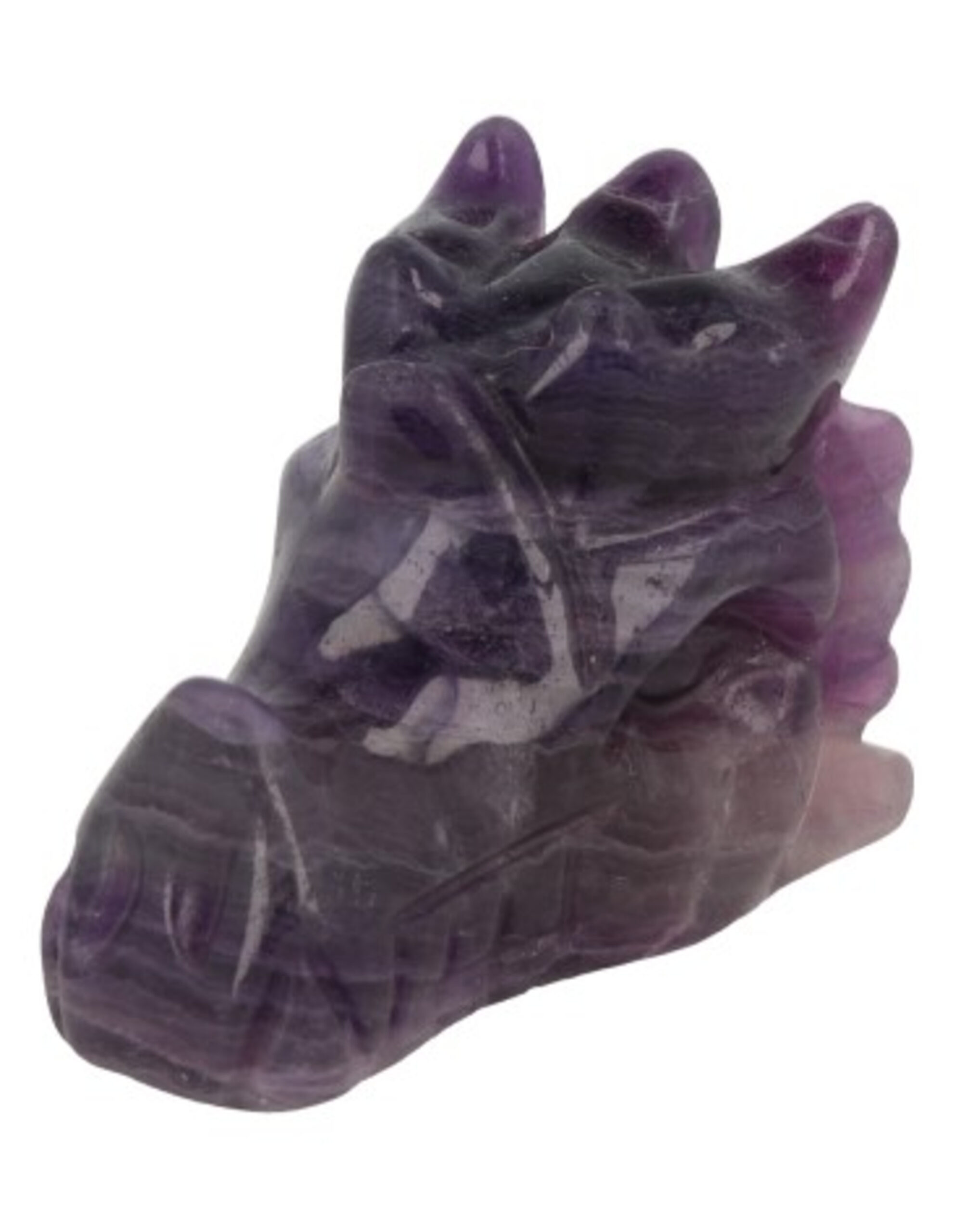 Fluorite dragon skull 50 mm