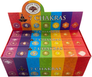 Green Tree 7 Chakra's wierook - doos van 12 st.
