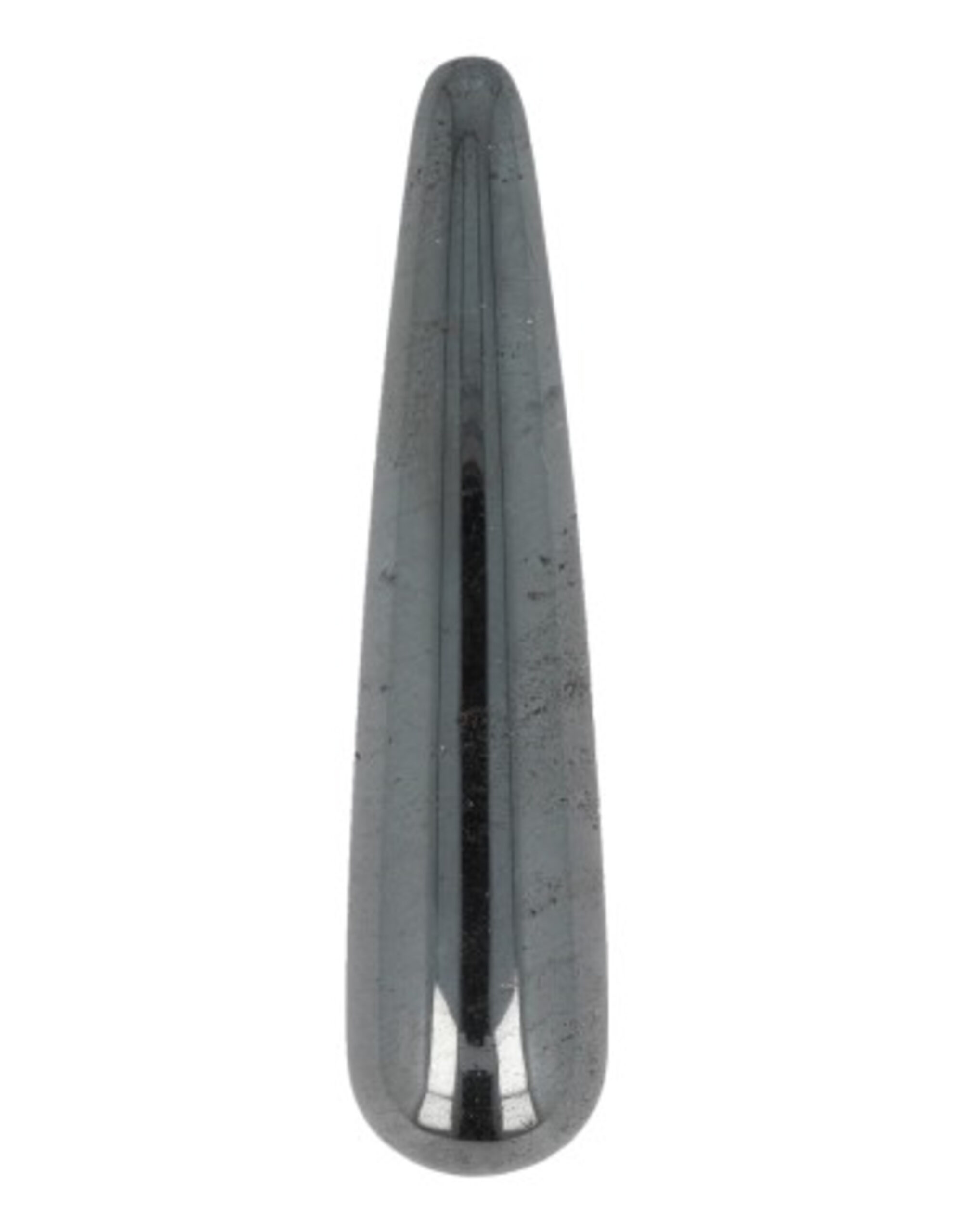 Hematiet massage griffel 7,5 cm