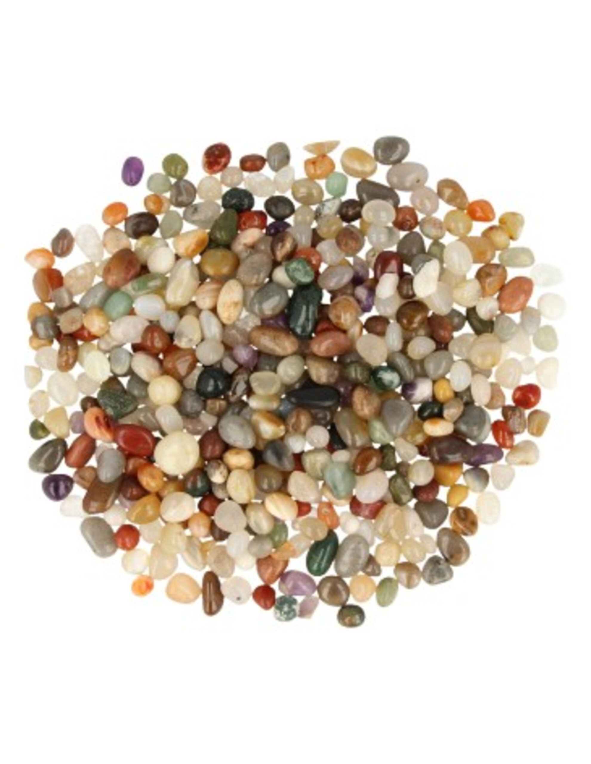 India mix 1 kg. trommelstenen (mt1-2)