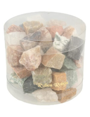 India mix 800 gr. decostenen ruw in koker
