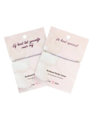Iolite heart summer bracelet - Love Gems