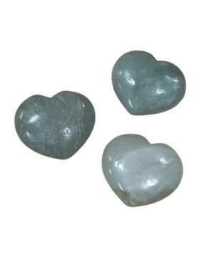 Jade Serpentijn edelsteen hart 45 mm
