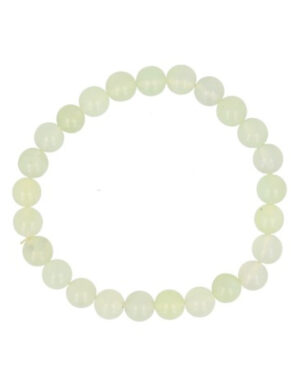 Jade Serpentine bead bracelet 8 mm