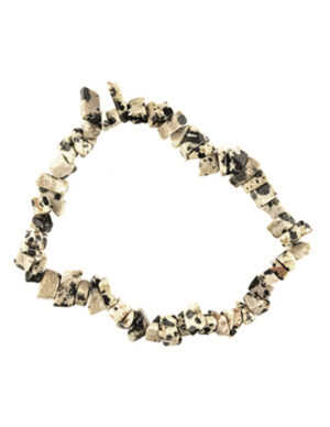 Jasper Dalmatian split bracelet