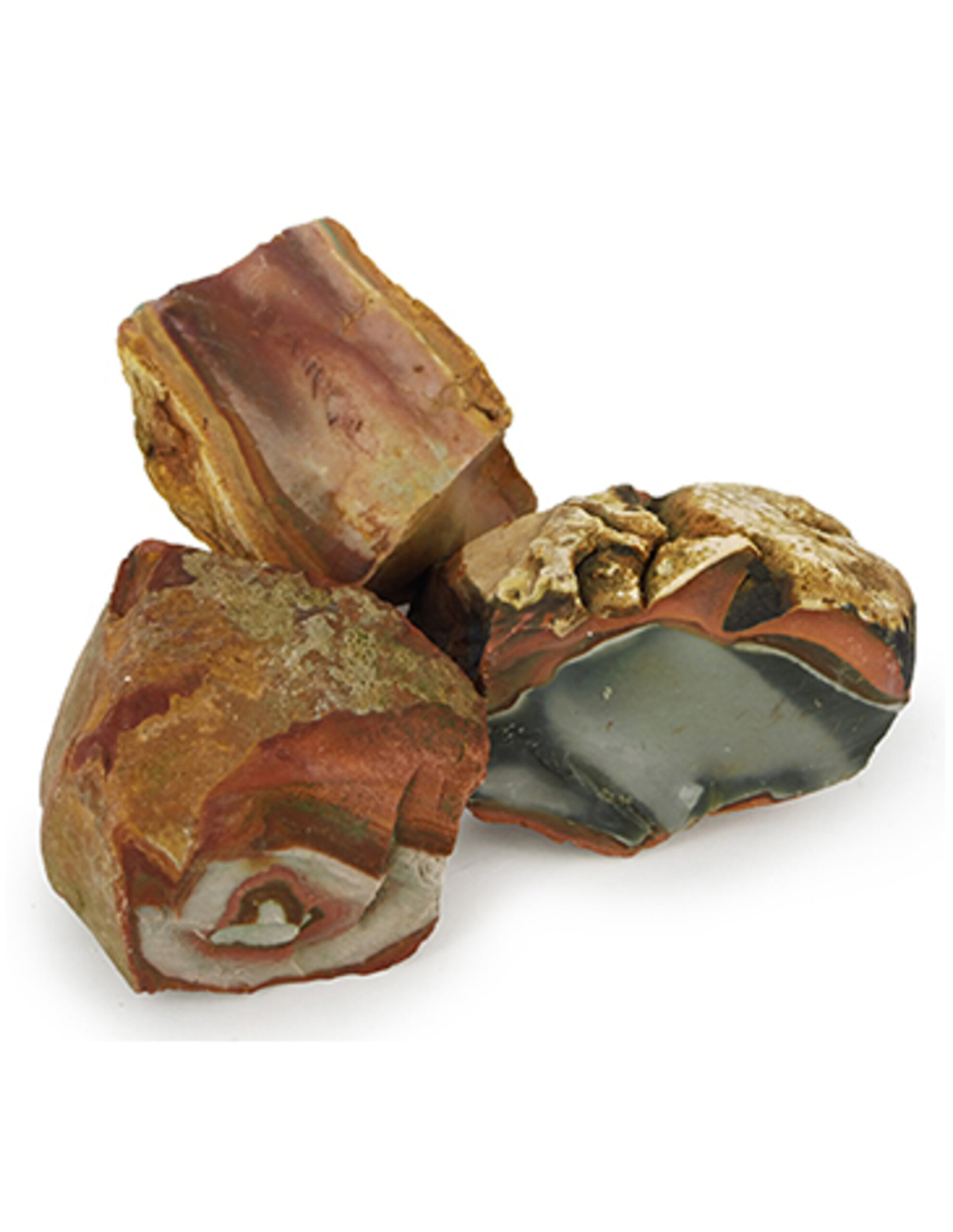 Jasper polychrome Madagascar 250 gr. rough nuggets