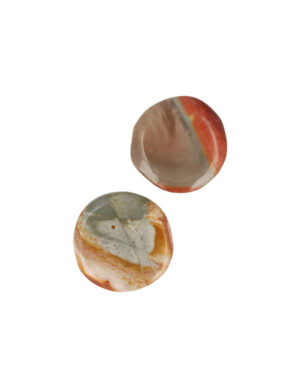 Jasper polychrome pocket stone