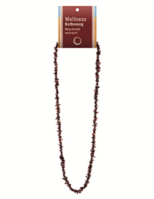 Cat's eye split necklace + card