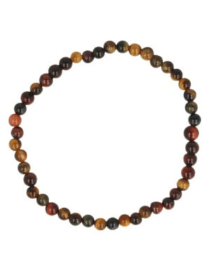 Cat/Tiger/Hawk eye bead bracelet 4 mm