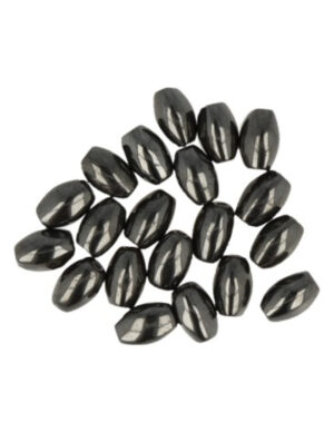 Kralen Hematiet ovaal 6mm - 20 st.